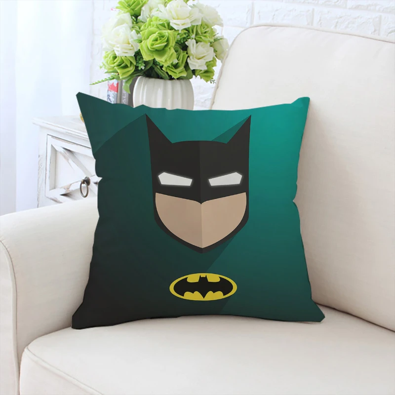 калъфка 50x50 cm B-Batmans С двустранно принтом, Декоративна калъфка за мека мебел, Декоративна калъфка за легла, Индивидуален подарък