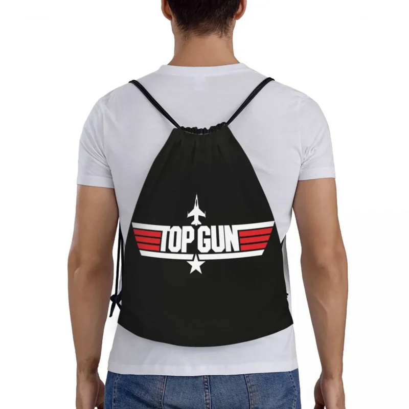 Маверик Film Top Gun Раница на съвсем малък За жени и мъже, Раница за фитнес, Преносим чанта за тренировки, чантата
