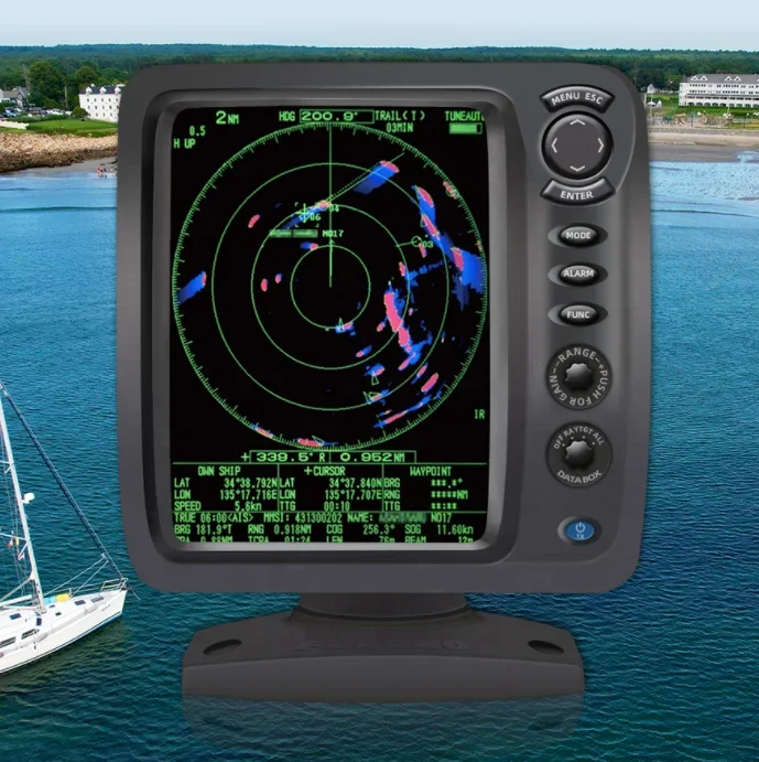 Морски навигационен радар Furuno 1815 с 8,4-инчов цветен LCD дисплей и 19-инчов обтекателем на по-добра цена