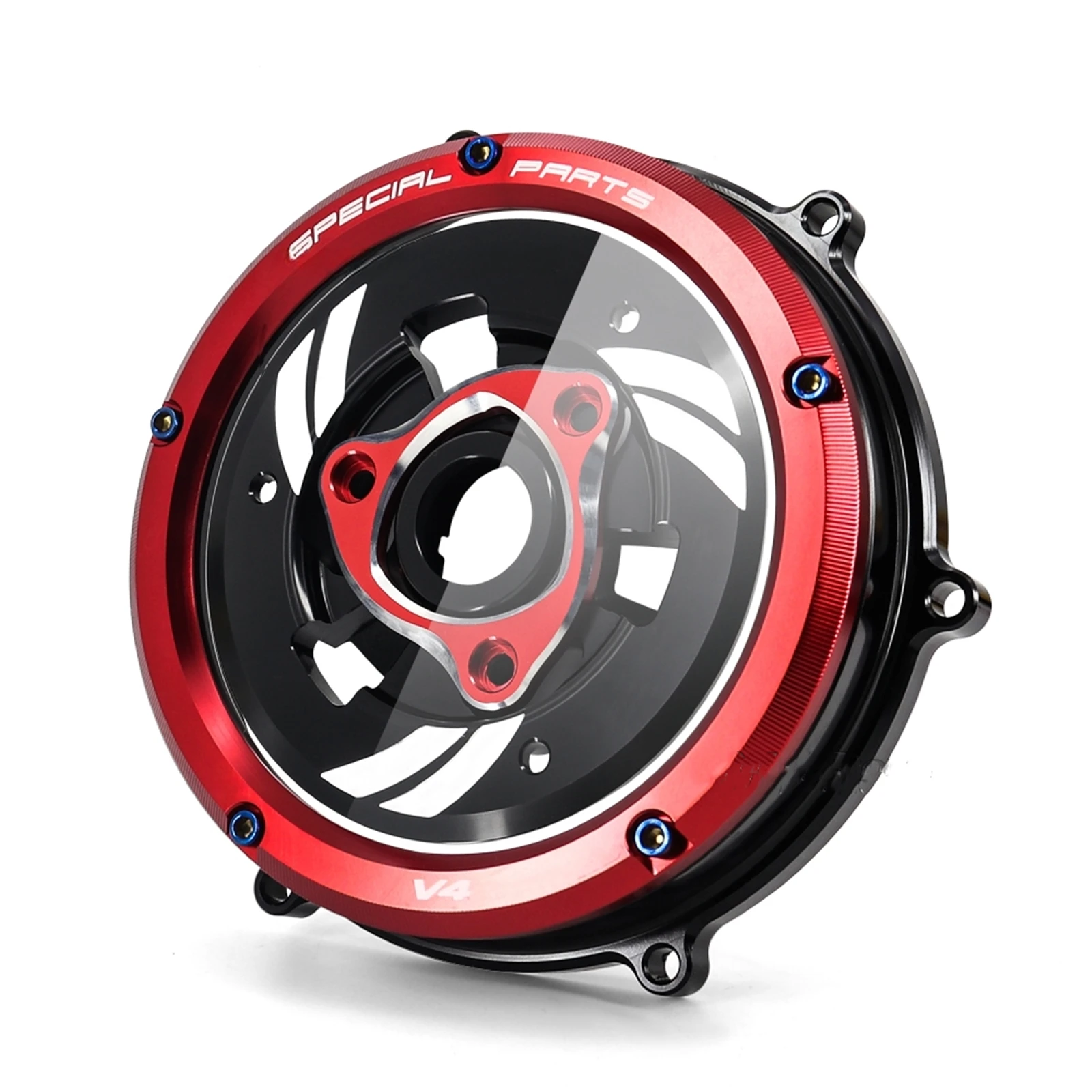 Мотор Прозрачен Капак Двигател Съединител Защитник на Определяне на Плочи За Ducati 959 1199 1299 V2 PANIGALE V4 V4S 2019-2021