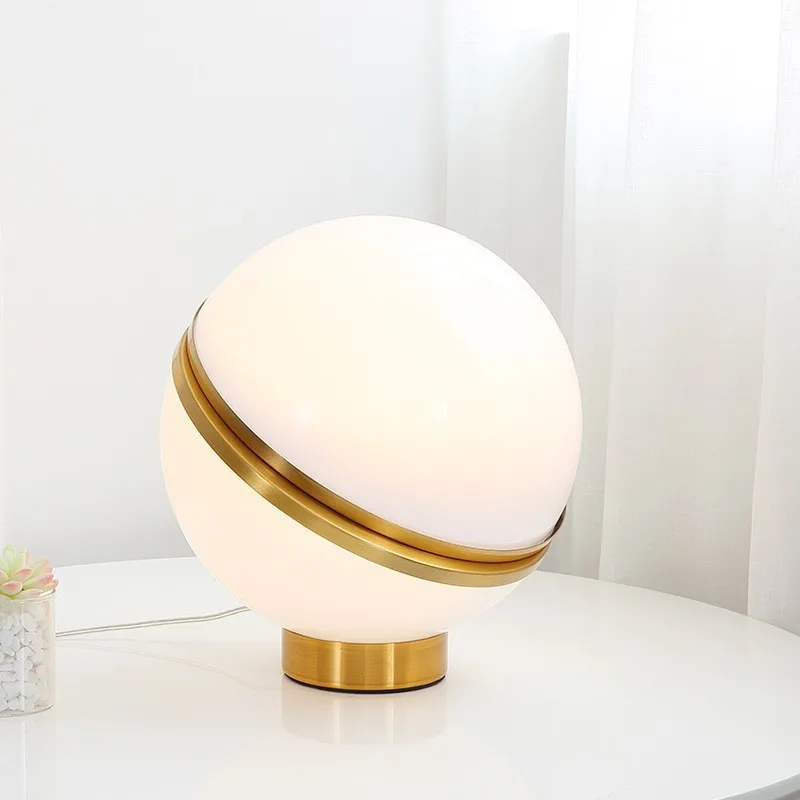Настолна лампа ФЕЯ Modern Sphere LED Creative Devise малка странична лампа за дома, хол, спалня, кабинет, интериор