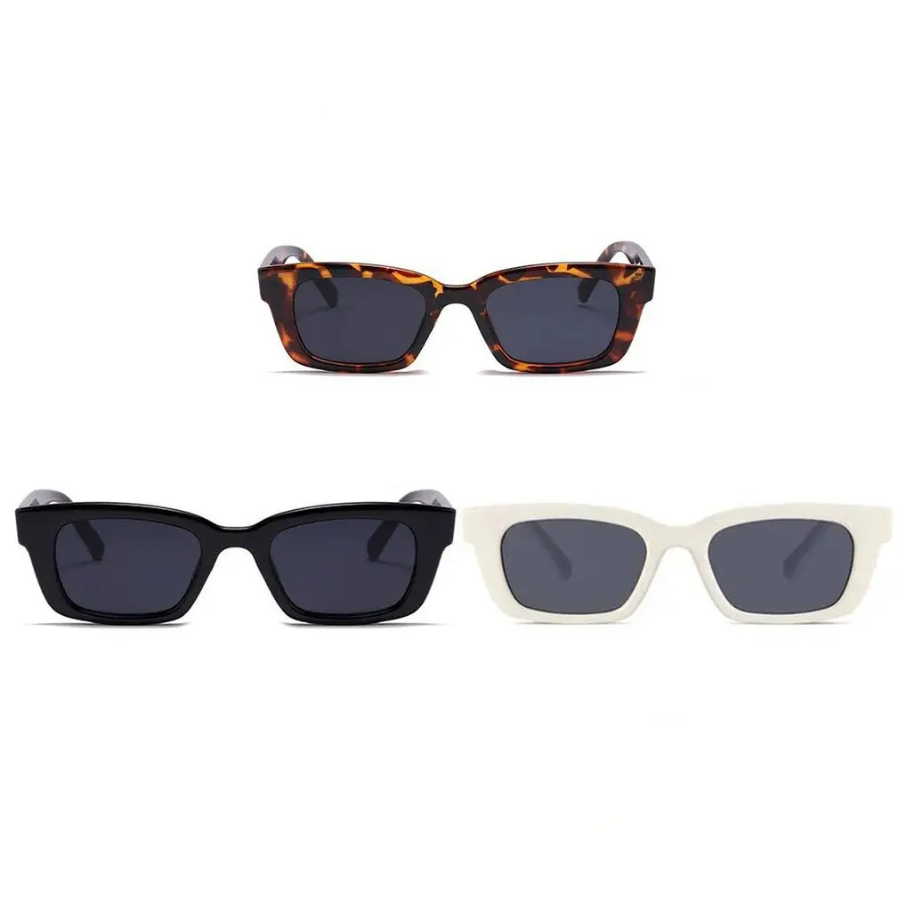 Нови модни Vintage Слънчеви очила Дамски Маркови Дизайнерски Ретро Правоъгълни Слънчеви очила Дамски Ins-Популярните Цветни Квадратни Очила
