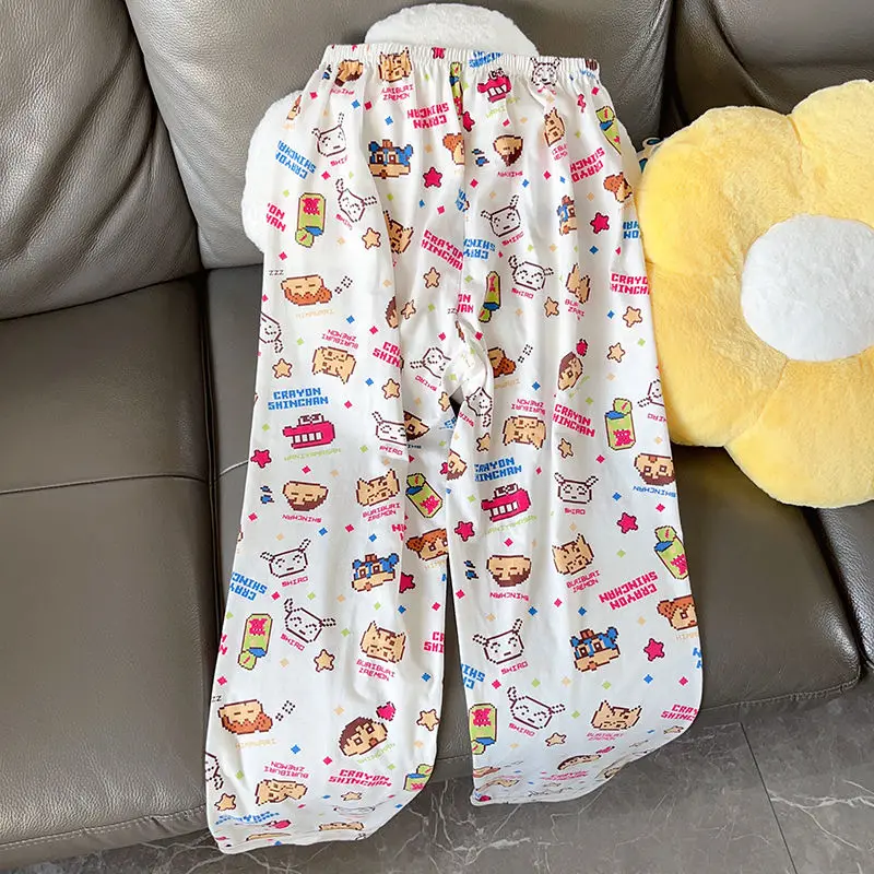 Нови пижамные панталони с хубав принтом от картун Sanrio Снупи Hangyodon Student Може да се носи като пижамные панталони