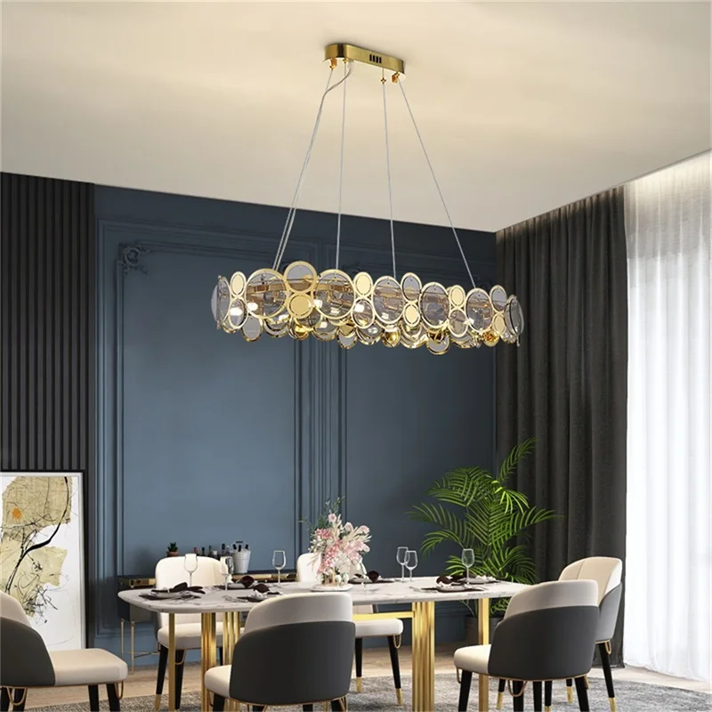Окачен лампа на DENI в стила на постмодерното, творчески led лампа, декоративен за дома, трапезария, хол
