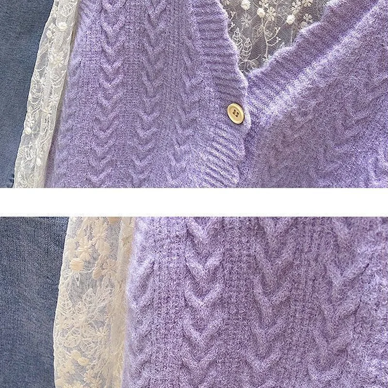 Популярният женски пуловер-жилетка с V-образно деколте, универсална однотонная дрехи за почивка, без ръкави, изчистен однобортный, за колеж, лек, елегантен, ретро