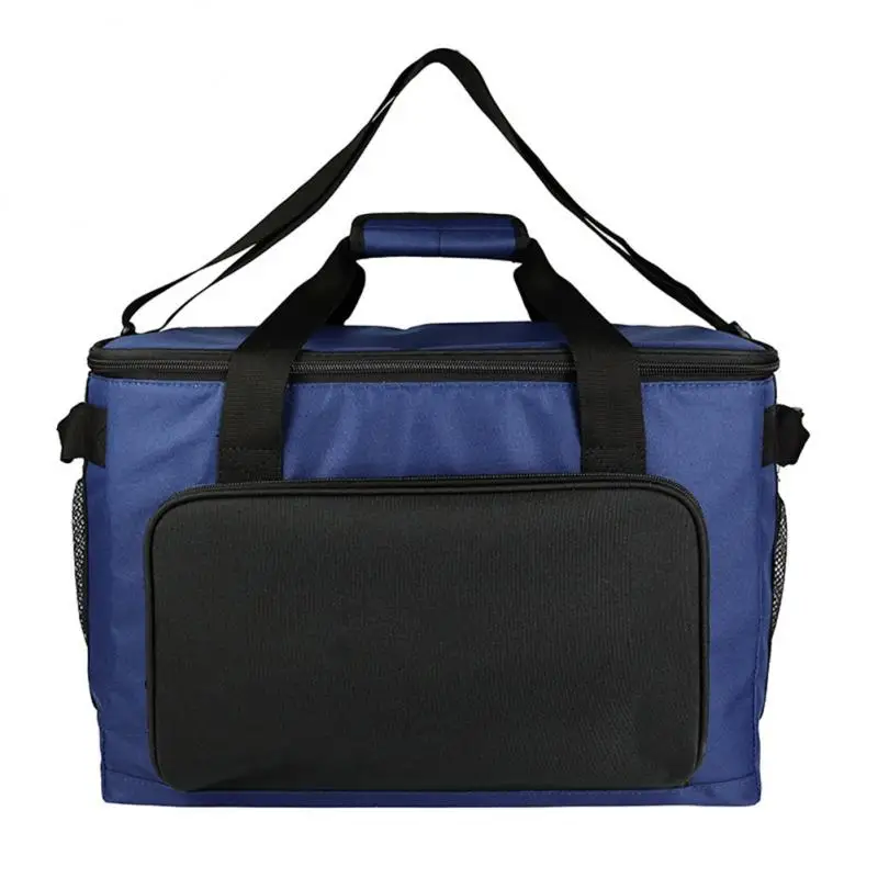 Преносима туристическа чанта за съхранение на продукти с голям капацитет, туристически изолиращи чанти, водоустойчива чанта през рамо, туристически кухненски принадлежности