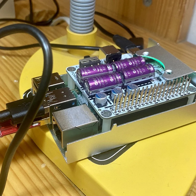 Преносима филтър такса за Raspberry Pi Hifi Power Filter Farah Capacitor Moode Volumio