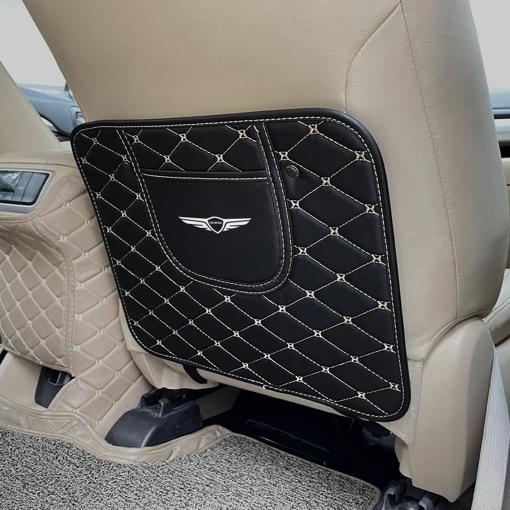 Противоударная Тампон Върху Облегалката на столчето за кола Genesis gv60 Suv 2013 Coupe 3.8 2022 gv80 gv70 2015 g70 g80 g90 Аксесоари За Авто Интериор