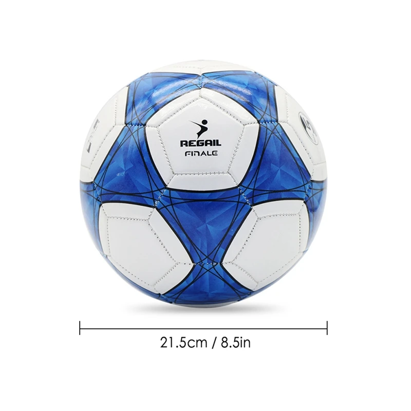 РЕГЕЙЛ Размер 5 на Футболна топка за професионални състезания Детски тренировъчен топка Футболна топка на открито Спортен