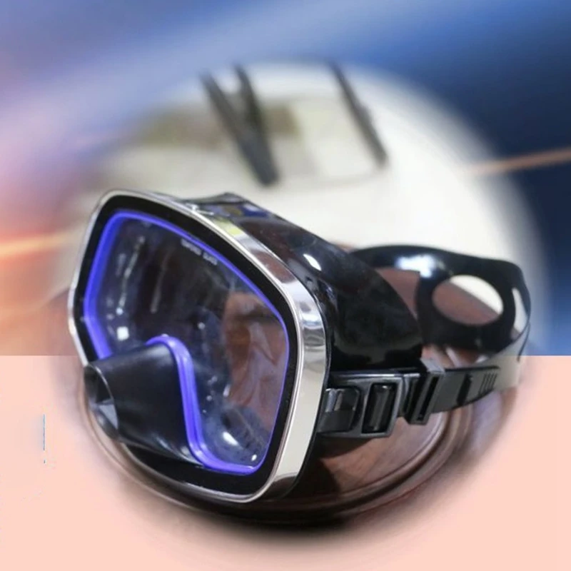 Регулираща Маска за гмуркане за възрастни, Маска за подводно плуване, Плувни Очила, Професионални Съоръжения за гмуркане