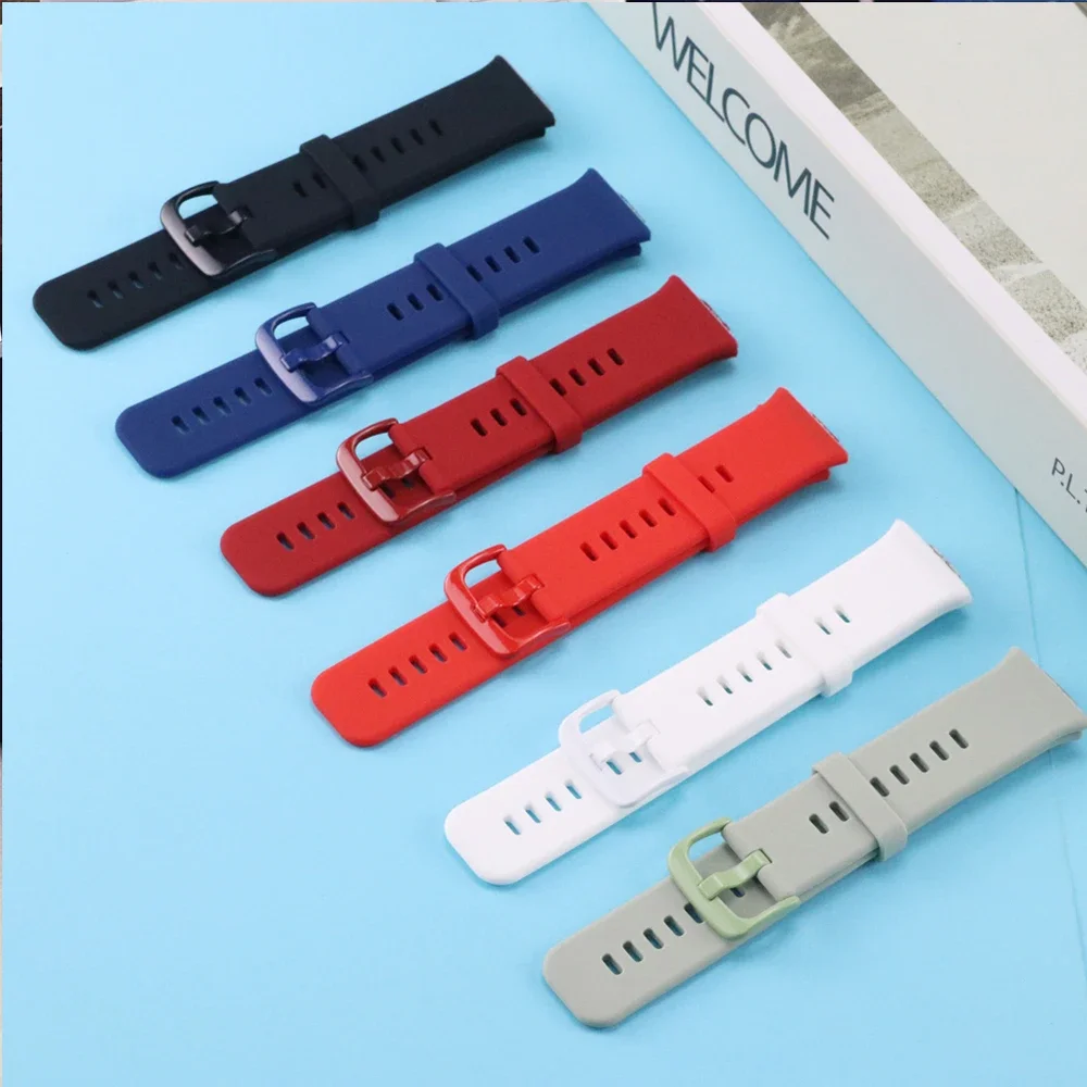 Спортен силиконов ремък за Huawei Watch Fit Band 2, удобен взаимозаменяеми гривна за Huawei Watch Fit 2, оригинална гривна-каишка