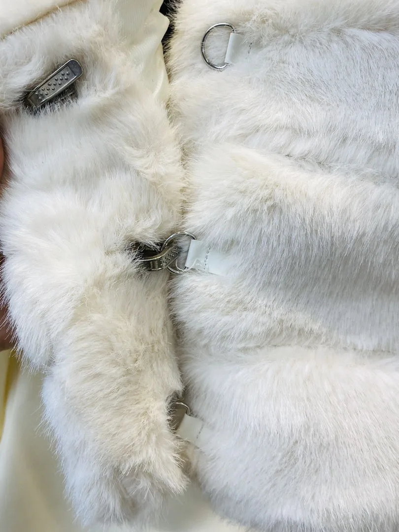 Твидовая яке, къси безплатна версия с едно рамо, приятна и удобна новост зимата 2023 година 1116