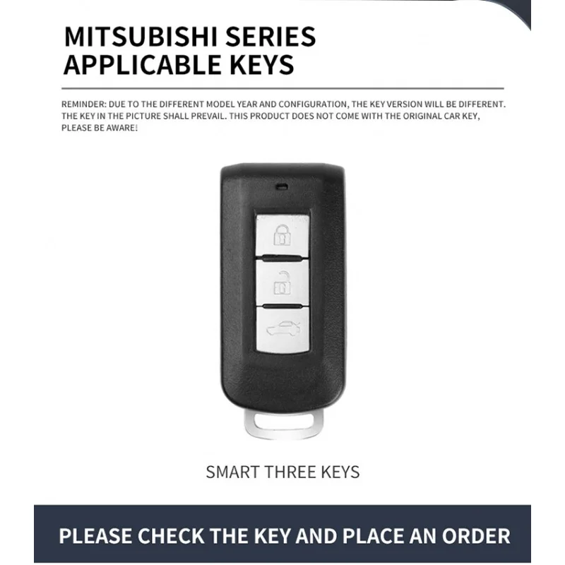 Цинк сплав TPU калъф за ключове на автомобила чанта за Mitsubishi Triton colt L200 кола ключодържател метален ключодържател аксесоари за декорация на интериора