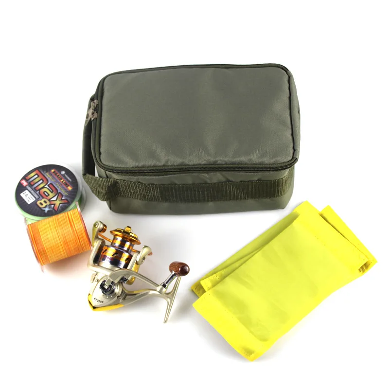 Чанта за съхранение на риболовни принадлежности богат на функции водоустойчива чанта за съхранение на стръв, Преносим опаковка за съхранение на принадлежности, аксесоари за рибарски принадлежности.