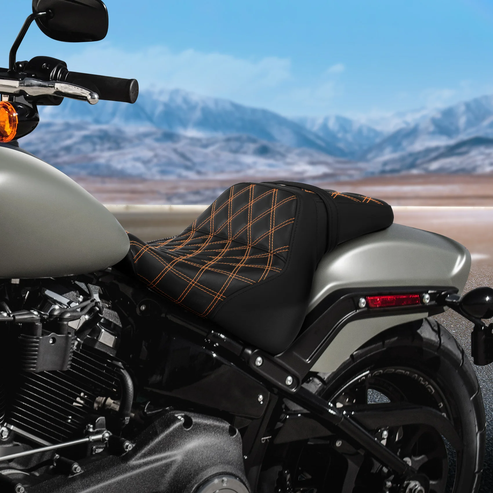 Шофиране и Пътнически Седалка Harley Fat Bob FXFB/FXFBS 2018 2019 2020 2021 2022 2023 2024 Аксесоари За Мотоциклети