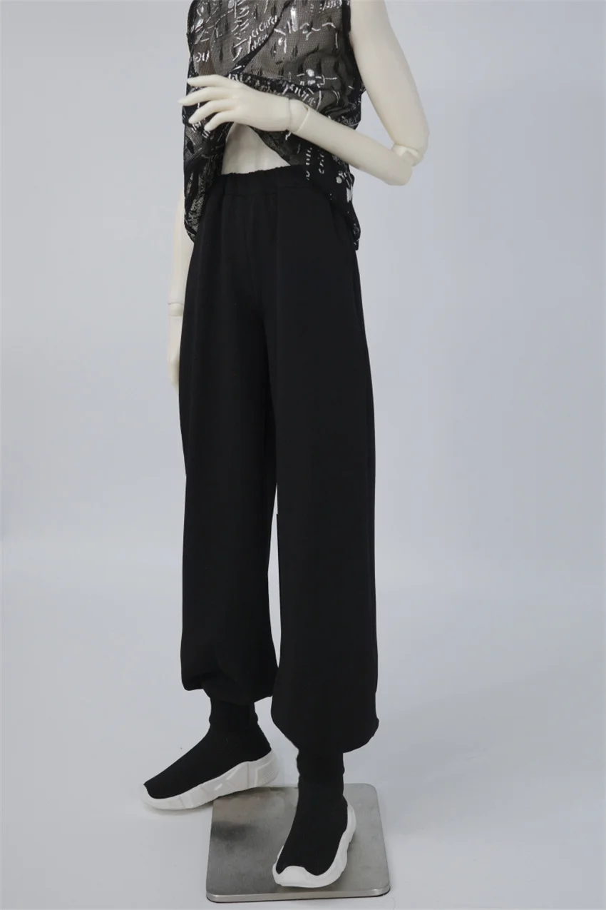 ◆ Облекло BJD A439 всекидневни спортни панталони за татко, черно-бели, 2 цвята, 1/4 и 1/3, аксесоари за кукли Uncle & ID75