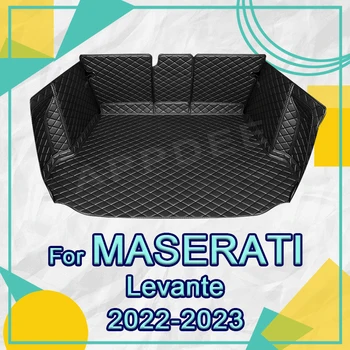 Автоматично подложка за багажника Maserati Леванте 2022 2023, тампон за багажник на кола, Аксесоари за защита на купето на товарен подложка