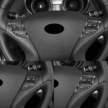 Автомобилни части Капак на превключвателя на колелата на Колата Лесна инсталация за Hyundai Sonata 2011-2014 Превключвател на волана 2 бр./компл.