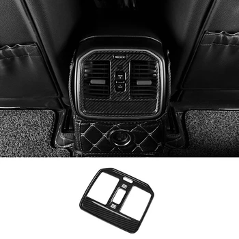Автомобилно карбоновое задната отдушник за освобождаване на въздух, декоративна рамка, Аксесоари и резервни части за Porsche Macan 2015-2020 г.