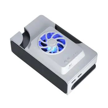Аксесоари Switch Oled Cooler Base USB Вентилатора за Охлаждане на Външната Поставка За Конзола Вентилатори За Отвеждане на Топлина За Switch OLED