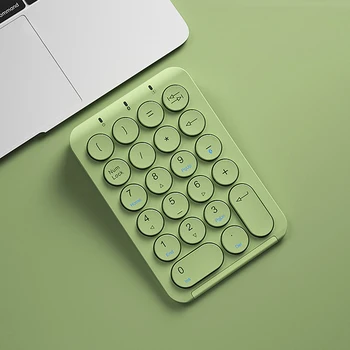 Безжична клавиатура, съвместима с Bluetooth, мини цифрова клавиатура, компютърна цифрова клавиатура за задачите на счетоводството на КОМПЮТРИ, офис клавиатура