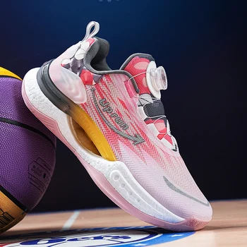 Висококачествена брендированная мъжки баскетболни обувки, дамски детски баскетболни обувки, баскетболно спортни обувки за тренировки, мъжки маратонки