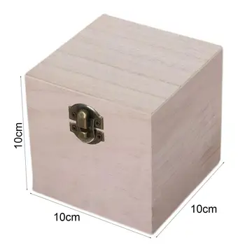 Декоративна Кутия За Съхранение На Clamshells Изискана Дървена Ковчег За Бижута, Дървена Кутия За Съхранение На Антични Бижута