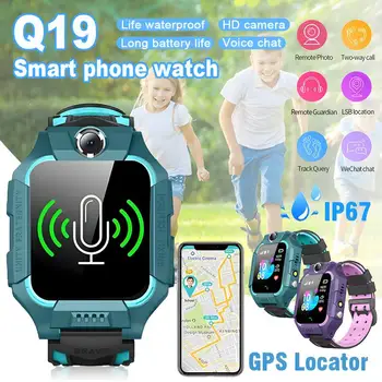 Детски умни часовници, студент позициониране с Gps, сензорен фотография, умен детски телефон, приложим за Android и Ios