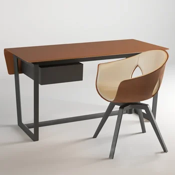Джинджифил стол, стол за каска, съответстваща на маса, кожена маса за отдих и обучение