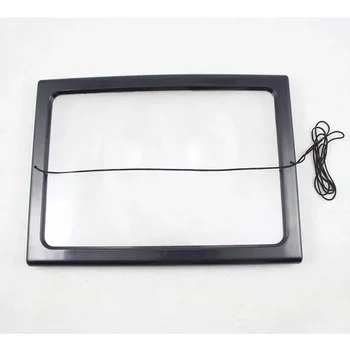 Екран с лещи за шиене Оптично складное увеличително стъкло за страници Маса за плетене на една Голяма увеличительная лупа за четене