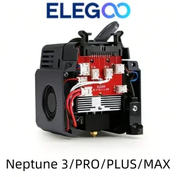 Екструдер за 3D-принтер ELEGOO за Neptune 3/Pro/ Plus/ Max Напълно Сглобени Двуетапен Екструдер С Директно задвижване Официални Подробности за 3D-принтер