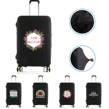 Еластичен защитен калъф за пътуване, джоб за багаж Maitresse Pattern Series, чанта за багаж 18-32 инча, аксесоари за пътуване