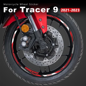Етикети към Колелата на Мотоциклета Водоустойчива за Yamaha Tracer 9 Аксесоари 2022 Tracer 9 2023 Tracer9 2021 17 Инча Стикер На Джанти