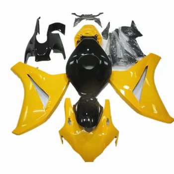 Жълто-черен комплект обтекател мотоциклет с двигател с впръскване на ABS за Honda CBR1000RR 2008-2011 CBR 1000 RR 09 10