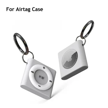 За Airtag Case Мек Силиконов Калъф за Apple Airtag Cover Защитен Калъф Funda Bumper Tracker Аксесоари За Защита От надраскване Air Tag Case