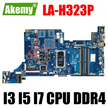 За HP 15-DW 15-DW0037WM дънна Платка на лаптоп 15S-DU дънна Платка с процесор I3 I5 I7 ПРОЦЕСОР дънна Платка LA-H323P DDR4 UMA/DIS