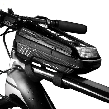 За m365/pro Мотор чанта Водоустойчива непромокаемая твърда обвивка на Мтб Горната тръба Велосипедна чанта и Аксесоари за колоездене Капацитет от 1 л