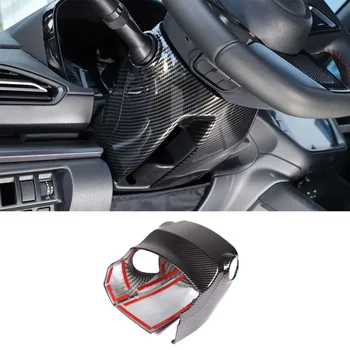 За Subaru WRX 2022 2023 ABS Карбоновое влакна волана на колата на Защитно покритие на кормилната колона Аксесоари за интериора на колата