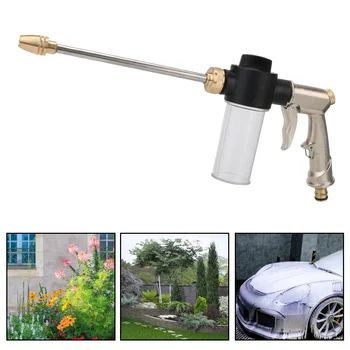 За градината Метален инструмент за пръскане с вода маркуч Воден пистолет Инструменти за почистване на Автомивки за Пречистване на Нов високо налягане