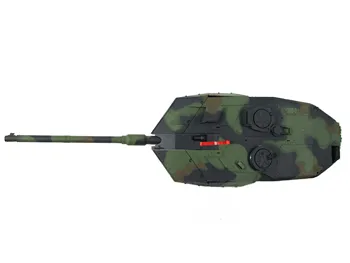 Замяна кула радиоуправляемого резервоар Heng Long 1/16 3889 Leopard 2 A6 с багажника