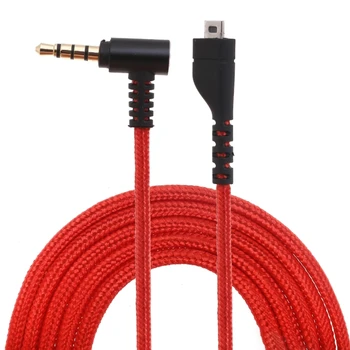 Здрав кабел в найлонов оплетке за слушалки Arctis 3, 5, 7, висока еластичност DXAC
