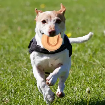 Здрава топка за лакомства за кучета Интерактивна играчка-пъзел, Дъвчене играчка, Обучение IQ, Бавно подаване, устойчиви на укусам кученце, играе на топка с изтичане на храна