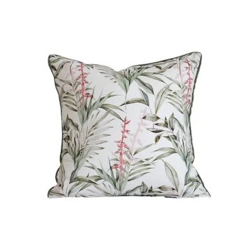 Зелени възглавница, калъфка, в стила на джунглата, класически растения в скандинавски стил, декоративна калъфка за мека мебел, столове 45x45, украса за дома