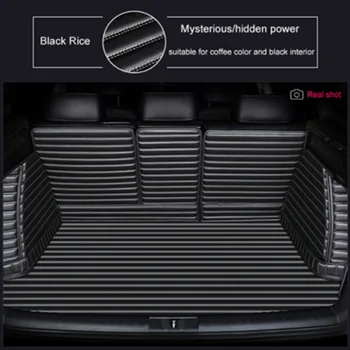 Индивидуален Кожена Подложка За Багажник на Кола с Пълно покритие 100％ За Lsuzu Всички Модели JMC D-MAX Mu-X TAGA Auto Car Accessories-stying Accesso