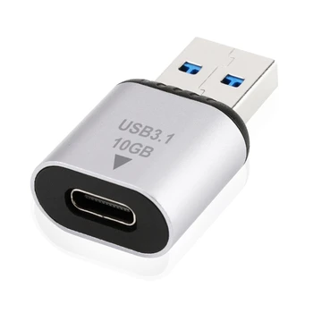Кабелен адаптер USB 3.1-Type C, USB конектор C за преобразуване на данни в USB 3.1.
