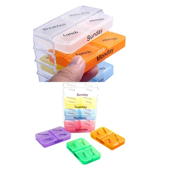 Калъф за опаковка на лекарства за пътуване Органайзер за опаковка на лекарства за пътуване с клипс Подходяща за всички типове кожа