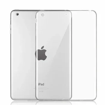 Калъф за таблет iPad Mini 1 2 3 делото от TPU със защита от падане За iPad Mini 2 Бистра делото Тънки Силиконови Калъфи A1490 A1600 A1432