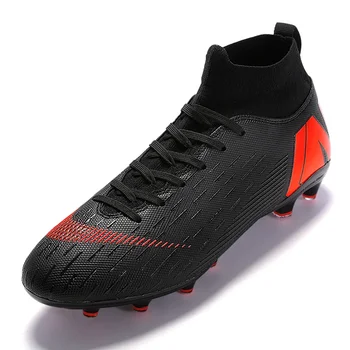 Качествени Футболни обувки, Маратонки за Подвижност на Едро, Леки Здрави Маратонки за футбол в футзалу, големи размери 32-47
