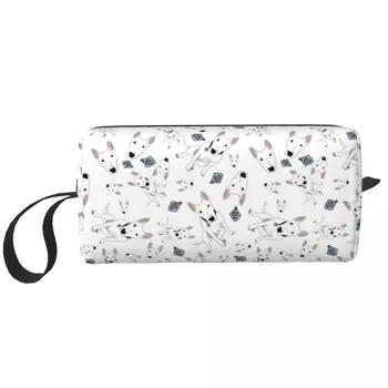 Козметични чанти за кучета HRH Пени териер, женски косметичка, модни пътна чанта за съхранение в чантата си