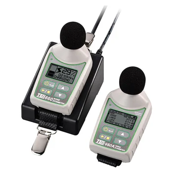 Компактен дозиметър шум TES-660 (вид икона) Лесен измерител на шума TES660 Динамичен от 70 до 140 db, най-високото от 103 до 143 db